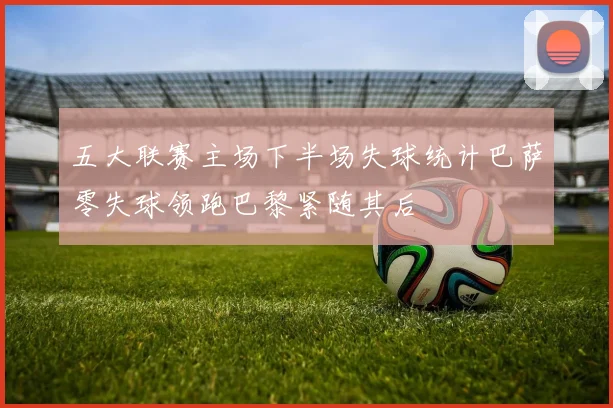 五大联赛主场下半场失球统计巴萨零失球领跑巴黎紧随其后